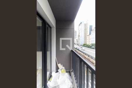 Studio para alugar com 21m², 1 quarto e sem vaga Studio para alugar com 21m², 1 quarto e sem vagaVaranda