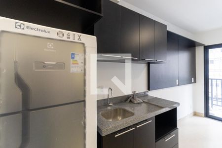 Studio para alugar com 21m², 1 quarto e sem vaga Studio para alugar com 21m², 1 quarto e sem vagaCozinha