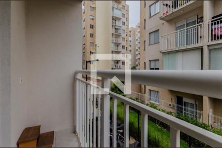 Varanda da Sala de apartamento para alugar com 2 quartos, 34m² em Cambuci, São Paulo
