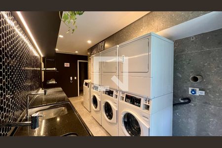 Studio para alugar com 25m², 1 quarto e sem vagaLavanderia