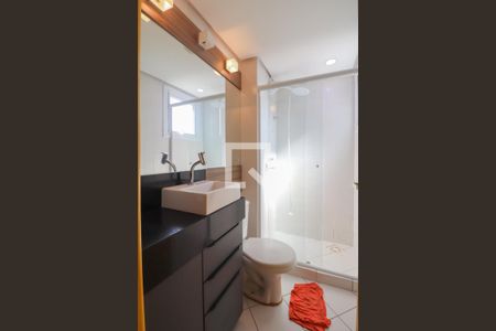 Studio para alugar com 36m², 1 quarto e sem vaga Studio para alugar com 36m², 1 quarto e sem vagaBanheiro