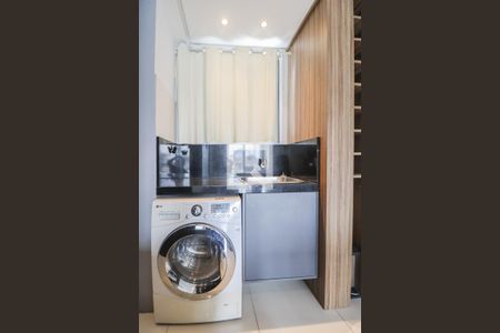 Studio para alugar com 36m², 1 quarto e sem vaga Studio para alugar com 36m², 1 quarto e sem vagaLavanderia