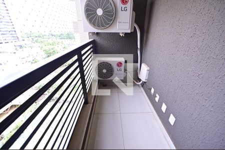 Quarto 3 varanda de apartamento à venda com 3 quartos, 123m² em Setor Bueno, Goiânia