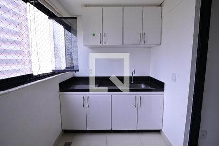 Varanda da Sala de apartamento à venda com 3 quartos, 123m² em Setor Bueno, Goiânia