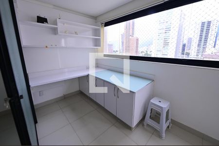 Varanda da Sala de apartamento à venda com 3 quartos, 123m² em Setor Bueno, Goiânia