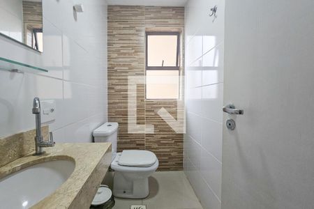 Apartamento para alugar com 120m², 3 quartos e 2 vagasBanheiro da suíte 