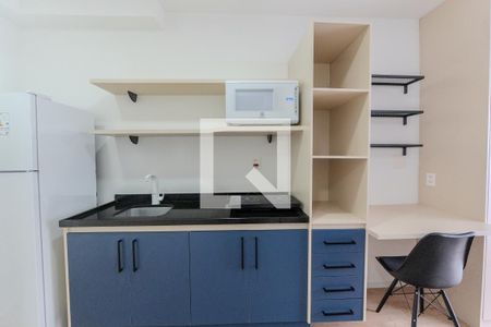 Studio para alugar com 24m², 1 quarto e sem vaga Studio para alugar com 24m², 1 quarto e sem vagaCozinha