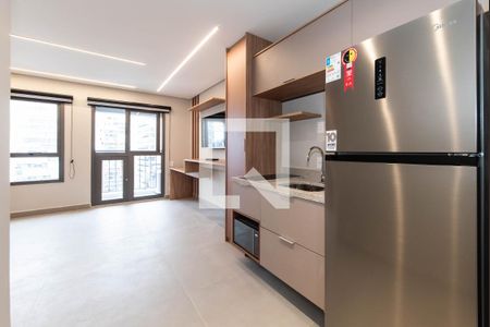 Studio para alugar com 25m², 1 quarto e sem vagaCozinha