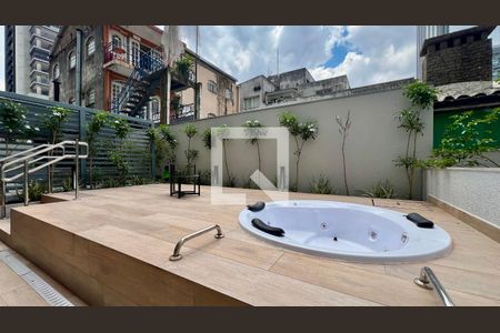 Studio para alugar com 24m², 1 quarto e sem vagaHidromassagem