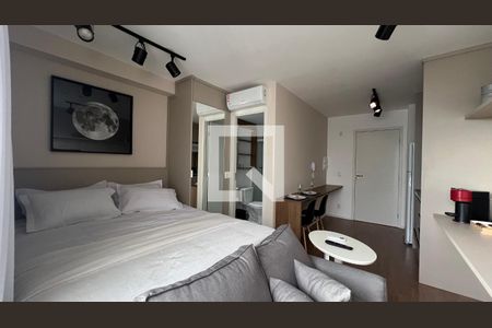 Studio para alugar com 24m², 1 quarto e sem vagaQuarto