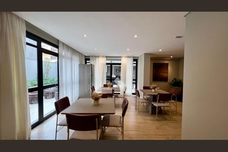 Studio para alugar com 24m², 1 quarto e sem vagaÁrea comum - Salão de festas