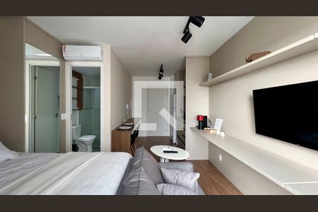 Studio para alugar com 24m², 1 quarto e sem vagaQuarto