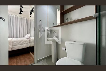 Studio para alugar com 24m², 1 quarto e sem vagaBanheiro
