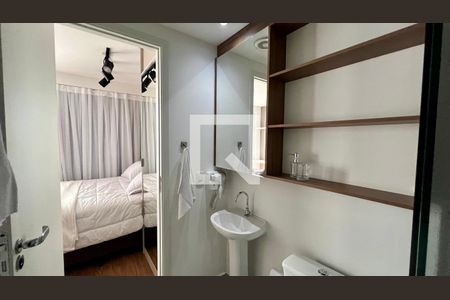 Studio para alugar com 24m², 1 quarto e sem vagaBanheiro
