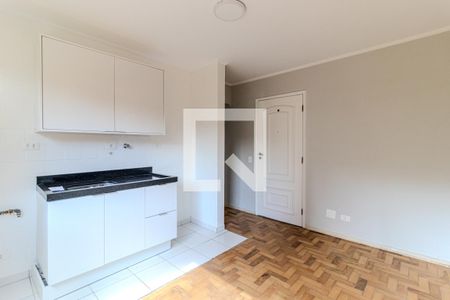 Sala/cozinha de apartamento à venda com 1 quarto, 30m² em Campos Elíseos, São Paulo
