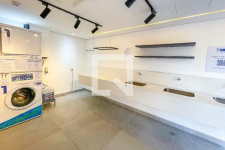 Studio para alugar com 25m², 1 quarto e sem vagaLavanderia