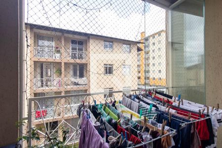 Varanda da Sala de apartamento para alugar com 3 quartos, 67m² em Capão Raso, Curitiba