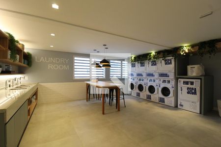 Apartamento para alugar com 24m², 1 quarto e sem vagaLavanderia