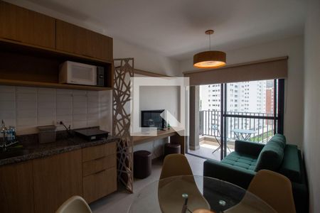 Sala/Cozinha de apartamento para alugar com 1 quarto, 31m² em Butantã, São Paulo
