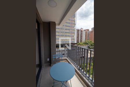 Varanda da Sala de apartamento para alugar com 1 quarto, 31m² em Butantã, São Paulo