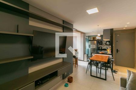 Sala de apartamento à venda com 3 quartos, 72m² em Serrano, Belo Horizonte