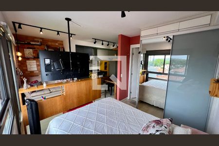 Studio para alugar com 34m², 1 quarto e 1 vaga Studio para alugar com 34m², 1 quarto e 1 vagaQuarto