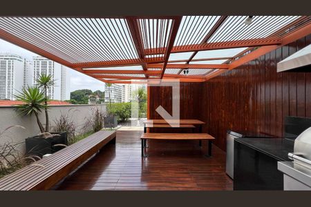 Studio para alugar com 34m², 1 quarto e 1 vaga Studio para alugar com 34m², 1 quarto e 1 vagaChurrasqueira