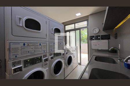 Studio para alugar com 34m², 1 quarto e 1 vaga Studio para alugar com 34m², 1 quarto e 1 vagaLavanderia