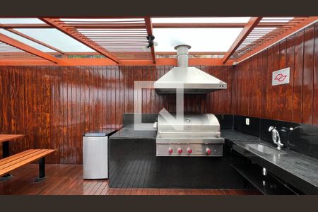 Studio para alugar com 34m², 1 quarto e 1 vaga Studio para alugar com 34m², 1 quarto e 1 vagaChurrasqueira