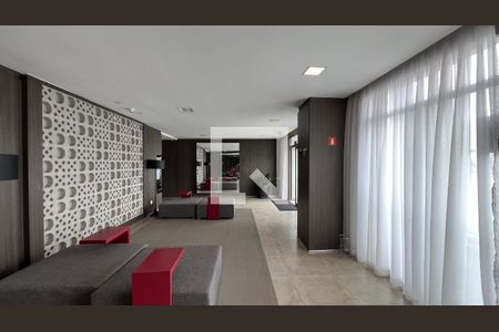 Hall de entrada de kitnet/studio para alugar com 1 quarto, 34m² em Vila Madalena, São Paulo
