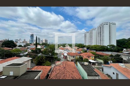 Vista da sacada de kitnet/studio para alugar com 1 quarto, 34m² em Vila Madalena, São Paulo