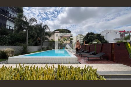 Studio para alugar com 34m², 1 quarto e 1 vaga Studio para alugar com 34m², 1 quarto e 1 vagaAcademia