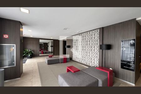 Studio para alugar com 34m², 1 quarto e 1 vaga Studio para alugar com 34m², 1 quarto e 1 vagaHall de entrada