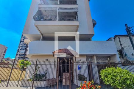 Apartamento para alugar com 95m², 3 quartos e 1 vagaFachada do Condomínio com placa