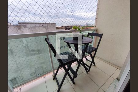 Varanda da Sala de apartamento para alugar com 2 quartos, 51m² em São Cristóvão, Rio de Janeiro