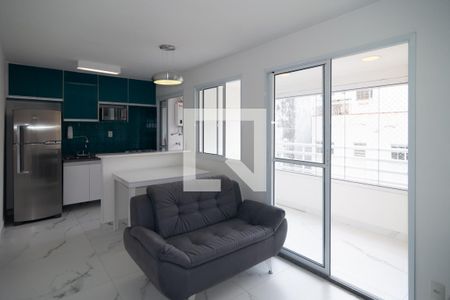 Sala de apartamento para alugar com 1 quarto, 40m² em Bela Vista, São Paulo