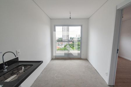 Sala/cozinha de apartamento para alugar com 1 quarto, 27m² em Vila São José, São Paulo