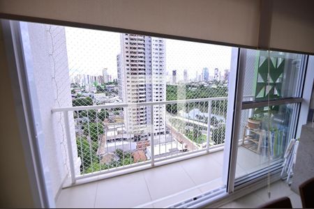 Varanda da Sala de apartamento para alugar com 3 quartos, 80m² em Setor Pedro Ludovico, Goiânia
