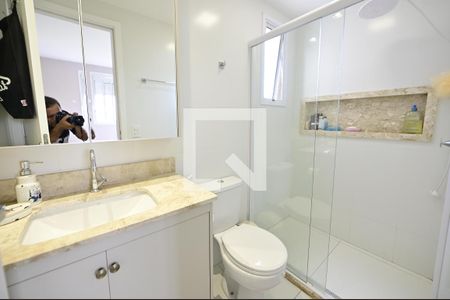 Apartamento para alugar com 80m², 3 quartos e 1 vaga Apartamento para alugar com 80m², 3 quartos e 1 vagaBanheiro do Quarto 1