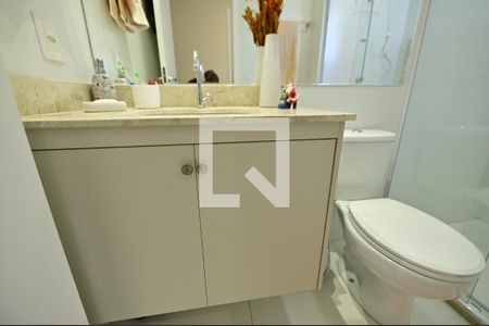 Banheiro de apartamento para alugar com 3 quartos, 80m² em Setor Pedro Ludovico, Goiânia