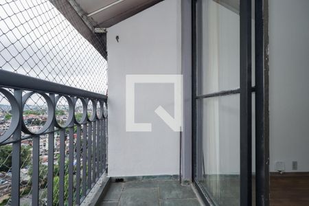 Varanda da Sala de apartamento para alugar com 2 quartos, 55m² em Chacara Nossa Senhora do Bom Conselho, São Paulo