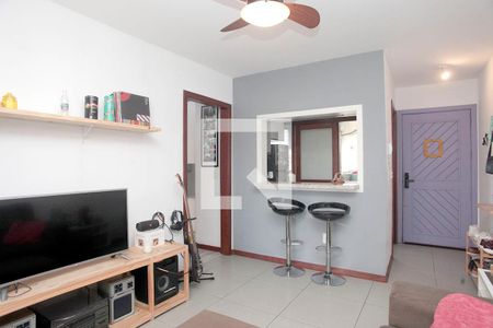 Sala de apartamento à venda com 1 quarto, 74m² em Jardim Botânico, Porto Alegre