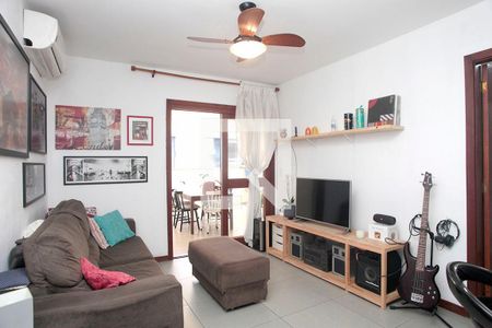 Sala de apartamento à venda com 1 quarto, 74m² em Jardim Botânico, Porto Alegre