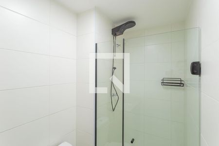 Banheiro de kitnet/studio para alugar com 1 quarto, 24m² em Vila Olímpia, São Paulo