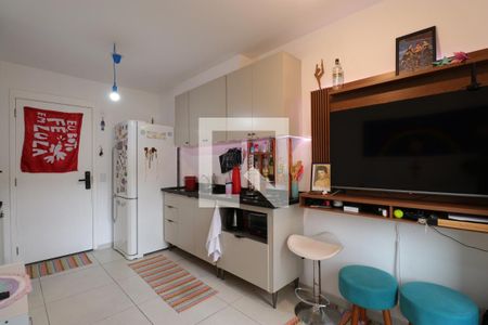 Sala\Cozinha\Area de Serviço de apartamento para alugar com 1 quarto, 27m² em Barra Funda, São Paulo