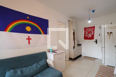Sala\Cozinha\Area de Serviço de apartamento para alugar com 1 quarto, 27m² em Barra Funda, São Paulo