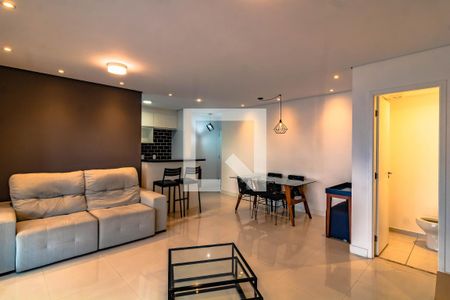 Sala de apartamento para alugar com 2 quartos, 86m² em Campo Belo, São Paulo