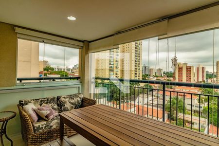 varanda de apartamento para alugar com 2 quartos, 86m² em Campo Belo, São Paulo