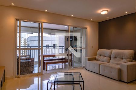 Sala de apartamento para alugar com 2 quartos, 86m² em Campo Belo, São Paulo