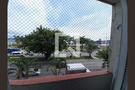 Vista da Sacada de apartamento para alugar com 1 quarto, 33m² em Itararé, São Vicente